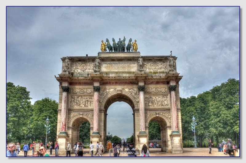Arc du Carrousel beim Louvre