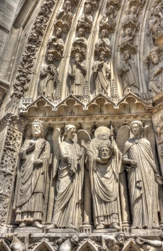 Part of the Arc de Triomphe 