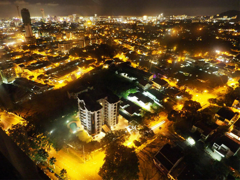 Part of  Penang by night