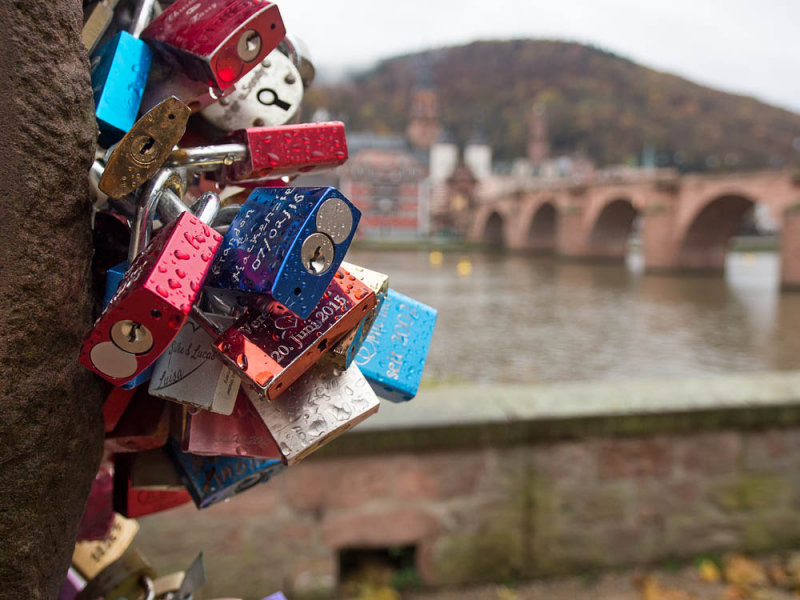 Love padlocks to witness timeless love