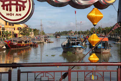 Hoi An with it's beautiful river