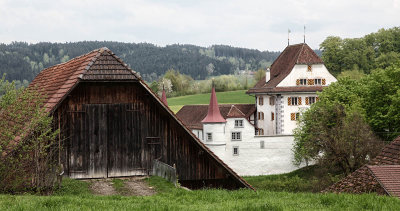 Castle Wyher and a farmer house