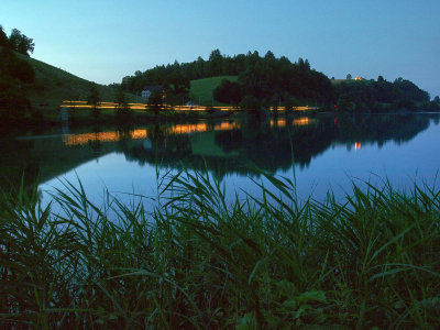 Rotsee at night