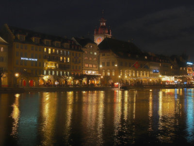 Lucerne at Christmas time