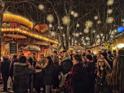 Together we enjoy Christmas market