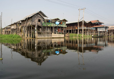 Part of a floating village