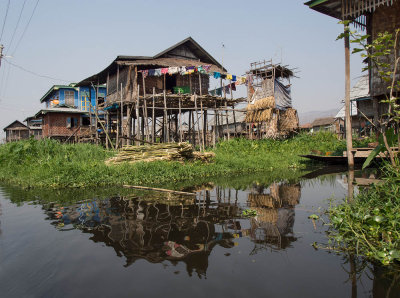 Part of a floating village