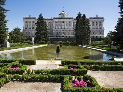 The Palacio Real de Madrid (West facade)
