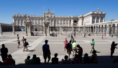 Royal Palace of Madrid, east facade