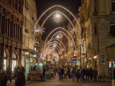 Christmas light in Basel