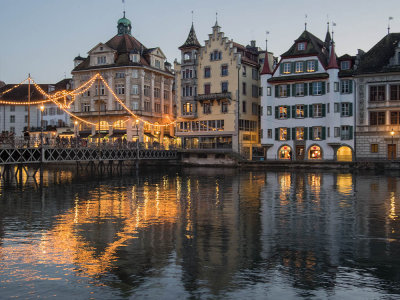 Part of the old city Lucerne