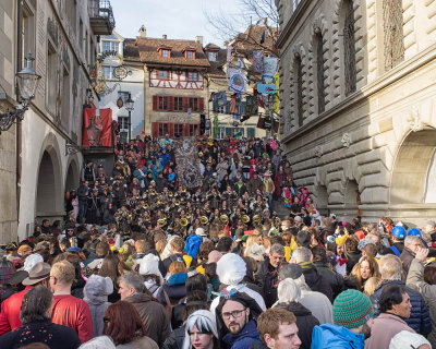 Concert at the Rathaustreppe by day