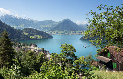 Vitznau on Lake Lucerne