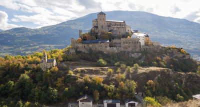 The castle in Sion (Tourbillon)