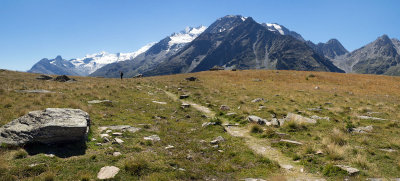 On the way to Saas Grund