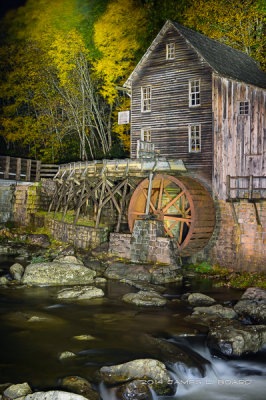 Grist Mill, Painted With Light 2