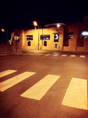 Midnight Stroll at Plaza