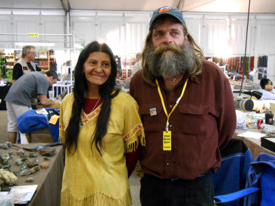 Yolanda and Brian Busse from the TV show Prospectors 
