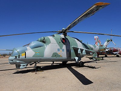 Mi-24 D Attack Helicopter 1972 to Present
