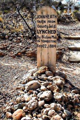 BOOTHILL GRAVE YARD IN TOMBSTONE, ARIZONA