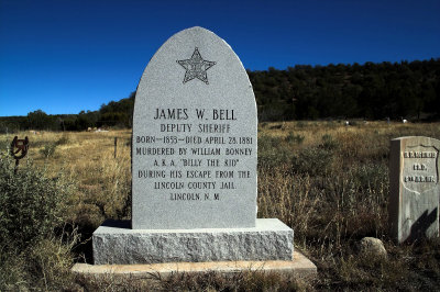 James Bell - Deputy Sheriff - Murdered By Billy The Kid During His Escape From The Lincoln County Jail 1881 