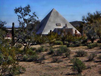 Pyramid House Near Phoenix, AZ