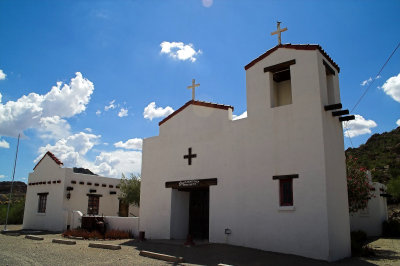 AJO HISTORICAL SOCIETY MUSEUM. Located in the old St. Catherine's Indian Mission