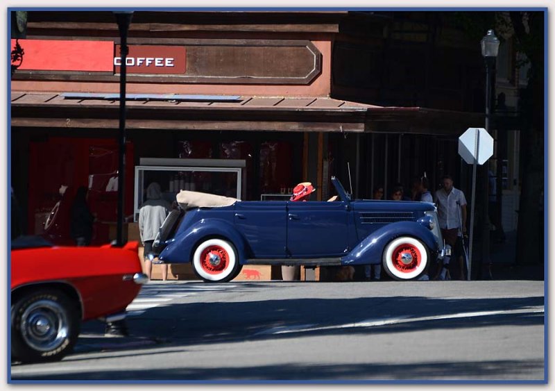 Old Blue Ford - 1936 model