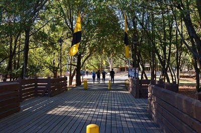 Boardwalk Bridge to Admin Offices