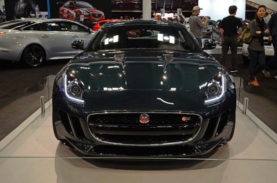 Green Jag F-Type S Coupe