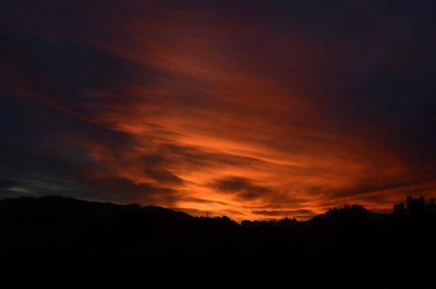 Orange Glow of Sunrise