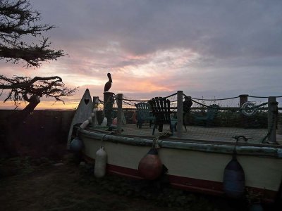 Deck at Sunset