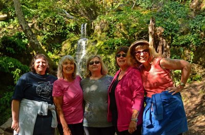 Claudette's Group at the Falls