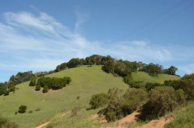 Beautiful Hill and Blue Sky