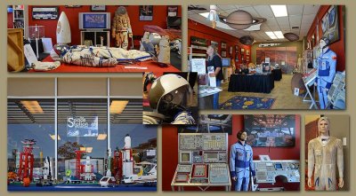 Space Station Museum Collage