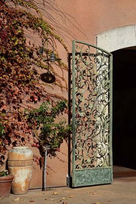 Embellished Door & Pot