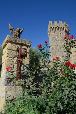 Gargoyle and Roses