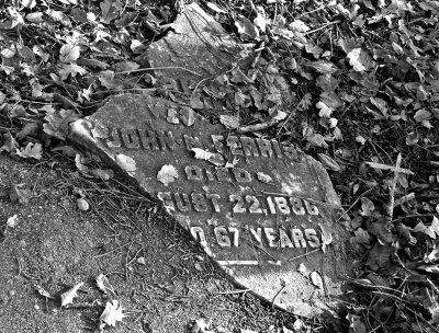 Crumbling Grave Marker