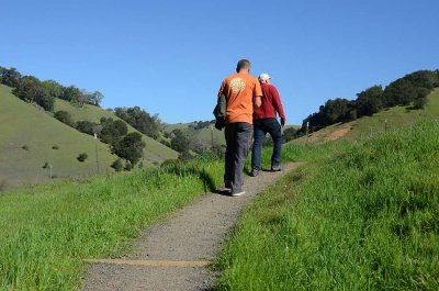 Open Hillside & Blue Sky