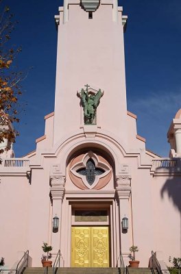 Mission Church Front Detail