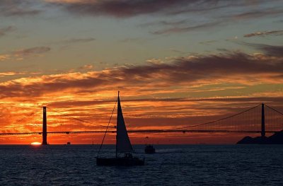 Sailing Into the Sunset