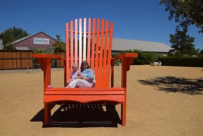 Giant Chair and Setting