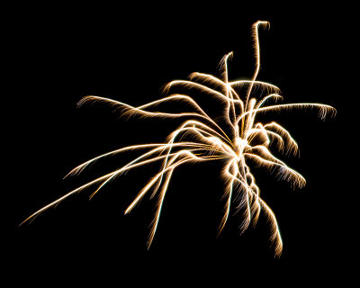 Flowers in the Sky - Pecan Grove Fireworks - July 4, 2013