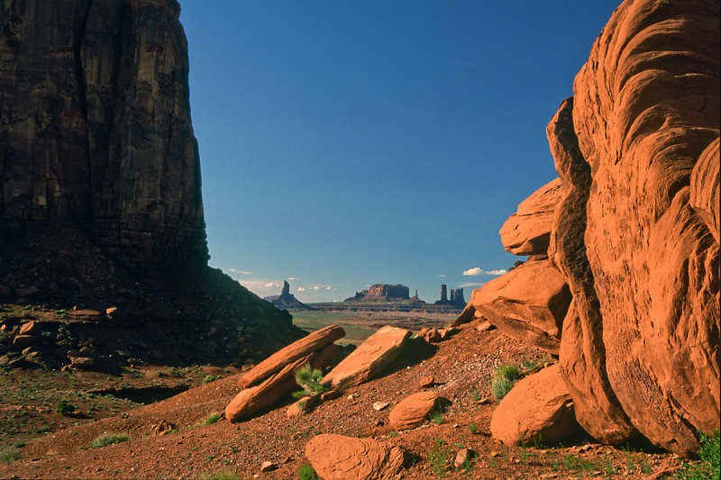 VIEW FROM NORTH WINDOW