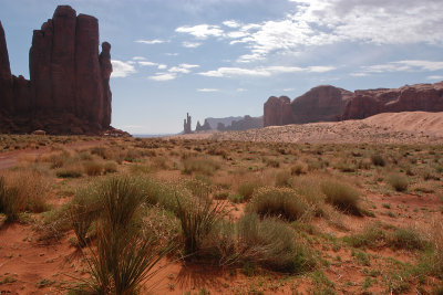 TOTEM POLE AND SAND DUNES