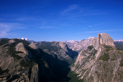 HALF DOME FROM GLACIER POINT