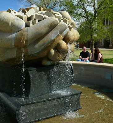 Adam and Eve at the Fountain of Knowledge