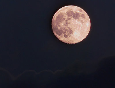 August 2014 Full Moon Rise