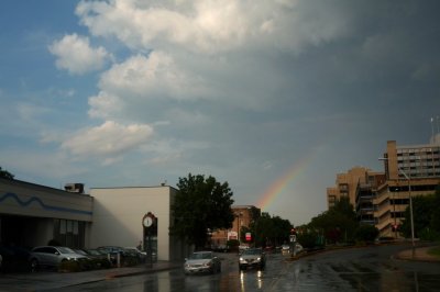Rainbow over Newton Massachusetts
