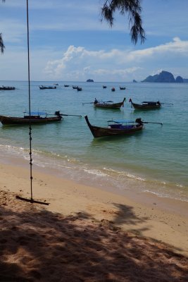 Long Tail Boats at Ao Nang